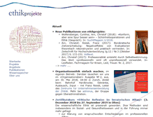 Tablet Screenshot of ethikprojekte.ch